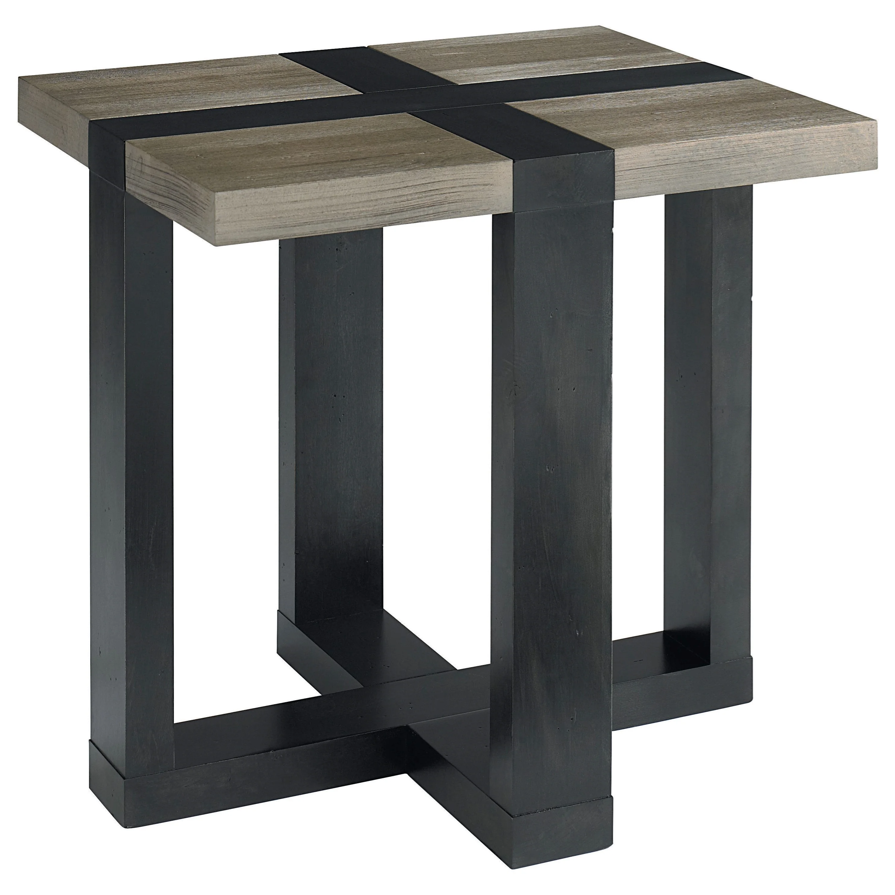 Bassett Skyline Customizable Solid Maple Wood End Table Bassett of